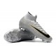 Scarpe Da Calcio Nike Mercurial Superfly VI 360 Elite FG Argento Nero