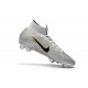 Scarpe Da Calcio Nike Mercurial Superfly VI 360 Elite FG Argento Nero