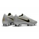 Nike Mercurial Vapor 12 Elite FG Scarpa Argento Nero