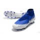 Tacchetti da Calcio Nike Phantom VSN Elite DF FG Blu Bianco Argento