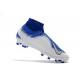 Tacchetti da Calcio Nike Phantom VSN Elite DF FG Blu Bianco Argento