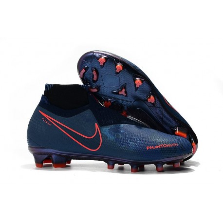 Tacchetti da Calcio Nike Phantom VSN Elite DF FG Fully Charged Blu