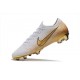 Nike Mercurial Vapor 12 Elite FG Scarpa Bianco Oro