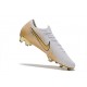 Nike Mercurial Vapor 12 Elite FG Scarpa Bianco Oro