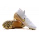 Nike Mercurial Superfly 6 Elite FG Scarpe Uomo Bianco Oro