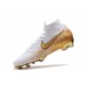 Nike Mercurial Superfly 6 Elite FG Scarpe Uomo Bianco Oro