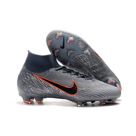 Nike Mercurial Superfly 6 Elite FG Scarpe Uomo Grigio Nero