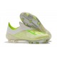 Scarpe Per Gli Uomini adidas X 18+ FG Bianco Verde