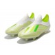 Scarpe Per Gli Uomini adidas X 18+ FG Bianco Verde