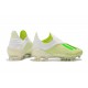 Scarpe Per Gli Uomini adidas X 18+ FG Bianco Verde