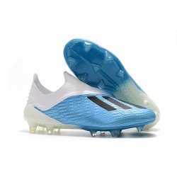 Scarpe Da Calcio adidas X 18+ FG Blu Bianco Nero