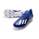 Scarpe da Calcio Nuovo adidas X 19.1 FG Blu Bianco