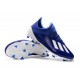 Scarpe da Calcio Nuovo adidas X 19.1 FG Blu Bianco