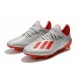 Scarpe da Calcio Nuovo adidas X 19.1 FG Grigio Rosso