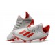 Scarpe da Calcio Nuovo adidas X 19.1 FG Grigio Rosso