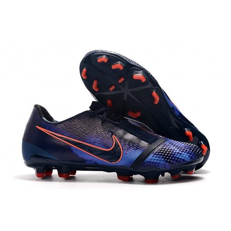 Nike Phantom Venom Elite FG Scarpa da Calcetto Ossidiana Nero Blu