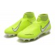 Nike Phantom Vision Elite DF FG Scarpa Volt Bianco