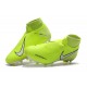 Nike Phantom Vision Elite DF FG Scarpa Volt Bianco