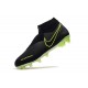 Nike Phantom Vision Elite DF FG Scarpa Nero Volt