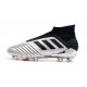 Scarpe da Calcio adidas Predator 19+ FG Argento Nero