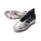 Scarpe da Calcio adidas Predator 19+ FG Argento Nero