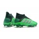 Scarpe da Calcio adidas Predator 19+ FG Verde Argento