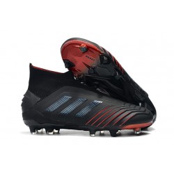 Scarpe da Calcio adidas Predator 19+ FG Nero Rosso