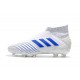 Scarpe da Calcio adidas Predator 19+ FG Bianco Blu