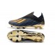 Scarpa da Calcio Nuovo adidas X 19+ FG - Nero Blu Oro