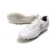 Scarpe da Calcio Nike Tiempo Legend VIII FG - Bianco Puro Platino Grigio