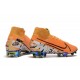 Scarpe Nuovo Nike Mercurial Superfly VII Elite FG Arancione Bianco