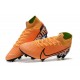 Scarpe Nuovo Nike Mercurial Superfly VII Elite FG Arancione Bianco