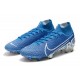 Scarpe Nuovo Nike Mercurial Superfly VII Elite FG New Lights Blu