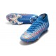 Scarpe Nuovo Nike Mercurial Superfly VII Elite FG Blu Rosso