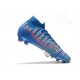 Scarpe Nuovo Nike Mercurial Superfly VII Elite FG Blu Rosso