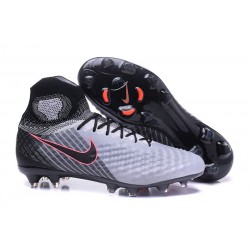 Scarpa da calcio per terreni duri Nike Magista Obra II FG - Uomo Grigio Nero