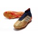 Scarpe da calcio adidas Predator 19.1 FG Oro Argento Rosso