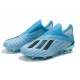 Scarpa da Calcio Nuovo adidas X 19+ FG - Ciano Brillante Nero