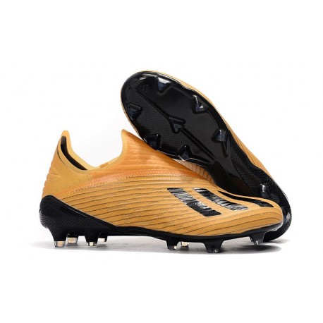 Scarpa da Calcio Nuovo adidas X 19+ FG - Arancio Nero