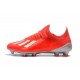 Scarpe da Calcio Nuovo adidas X 19.1 FG Rosso Argento