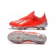 Scarpe da Calcio Nuovo adidas X 19.1 FG Rosso Argento