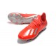 Scarpe da Calcio Nuovo adidas X 19.1 FG Rosso Argento