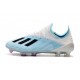 Scarpe da Calcio Nuovo adidas X 19.1 FG Bianco Blu Nero