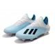 Scarpe da Calcio Nuovo adidas X 19.1 FG Bianco Blu Nero