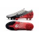 Nike Mercurial Vapor XIII 360 Elite FG Scarpa -NJR Cromo Nero Rosso 