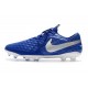 Scarpe da Calcio Nike Tiempo Legend VIII FG - Blu Bianco