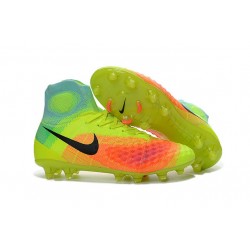 Scarpa da calcio per terreni duri Nike Magista Obra II FG - Uomo Volt Nero Arancione Totale