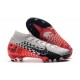 Neymar Nike Mercurial Superfly VII Elite FG NJR Cromo Nero Rosso