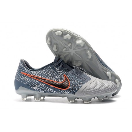 Nike Phantom Venom Elite FG Scarpa da Calcetto Grigio Lupo Nero Blu Armory