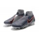 Tacchetti da Calcio Nike Phantom VSN Elite DF FG Grigio Nero Argento